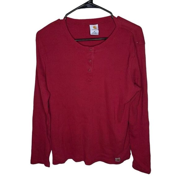 VTG Carhartt Thermal Shirt Long Sleeve - Picture 1 of 4